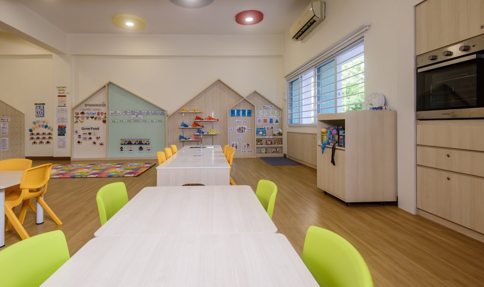 Spacious Classrooms